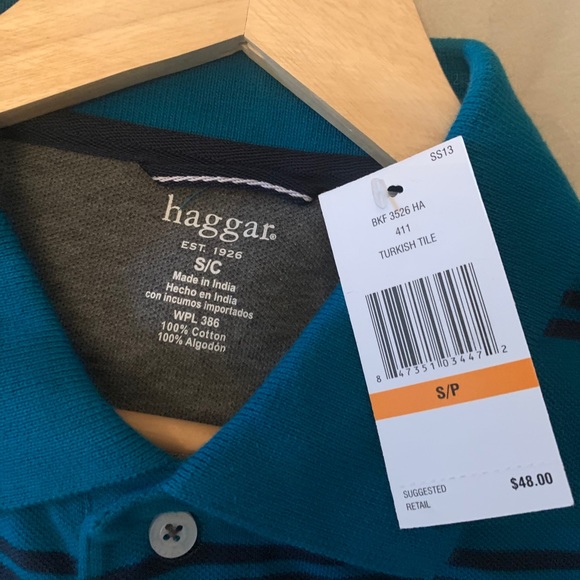 NEW Haggar Mens Long Sleeve Size Small - Picture 2 of 2